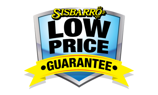The Sisbarro Low Price Guarantee Logo