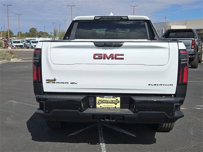 2026 GMC Sierra EV Elevation Standard Range