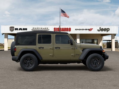 2026 Jeep Wrangler WRANGLER 4-DOOR SPORT