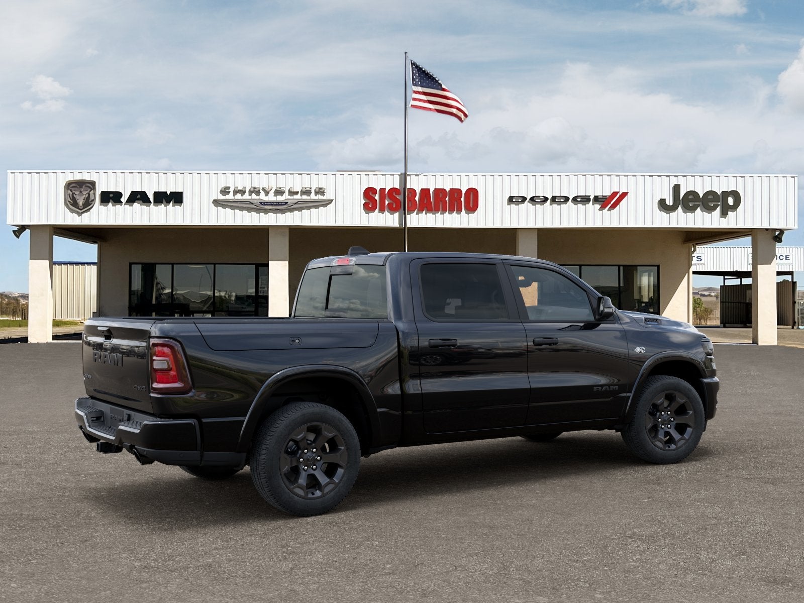2026 RAM Ram 1500 RAM 1500 LONE STAR CREW CAB 4X4 5'7' BOX