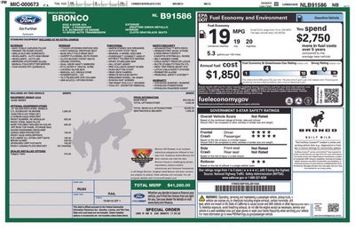 2022 Ford Bronco Base