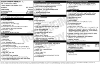 2022 Chevrolet Malibu FWD LT
