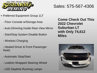 2022 Chevrolet Suburban 2WD LT