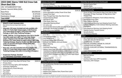 2023 GMC Sierra 1500 4WD Crew Cab Short Box SLE