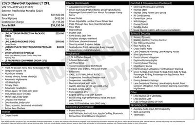 2020 Chevrolet Equinox AWD 2FL