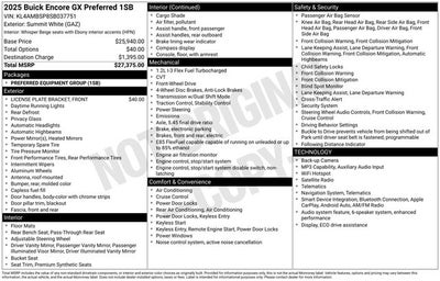 2025 Buick Encore GX Preferred FWD